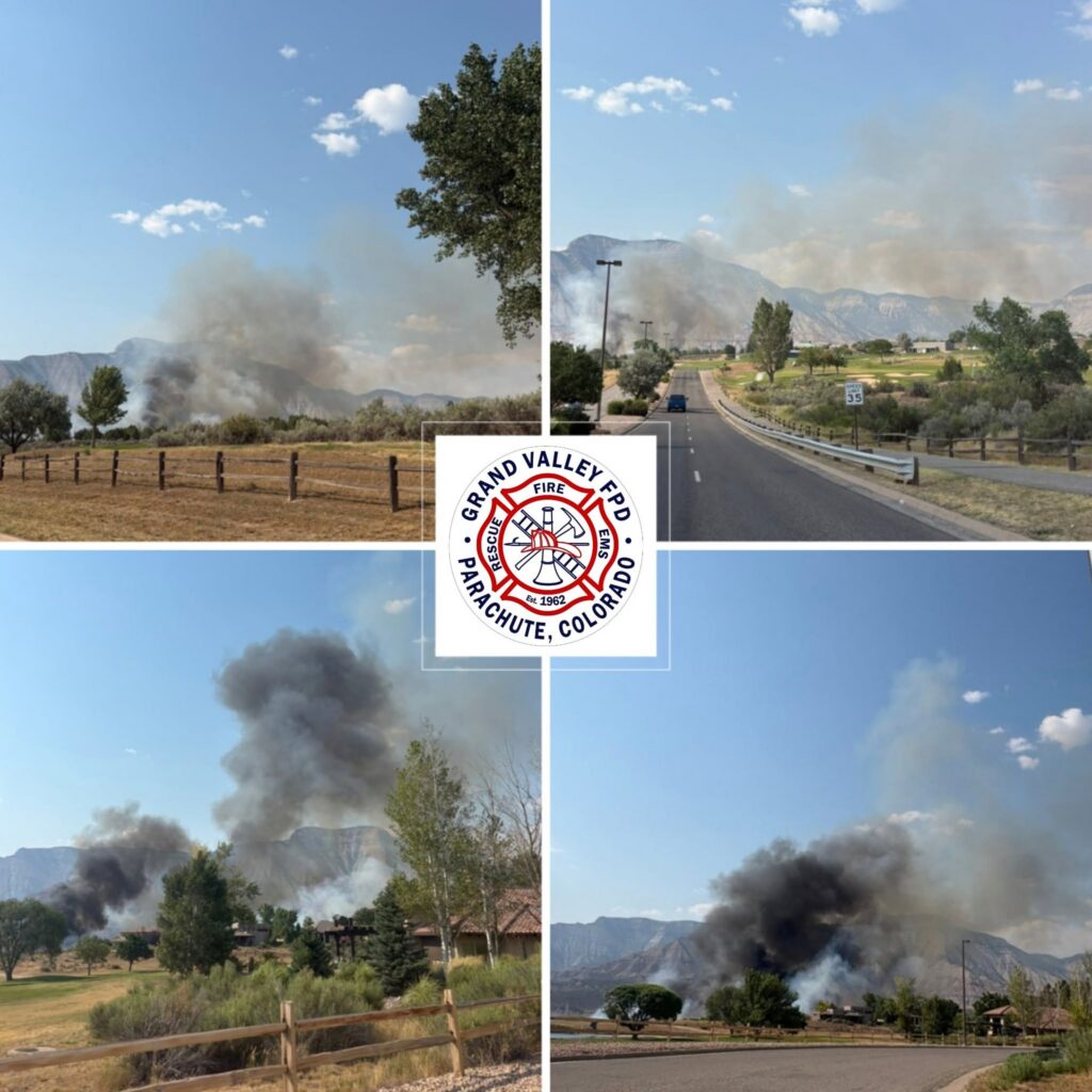Grand Valley Fire photos of Battlement Mesa fire
