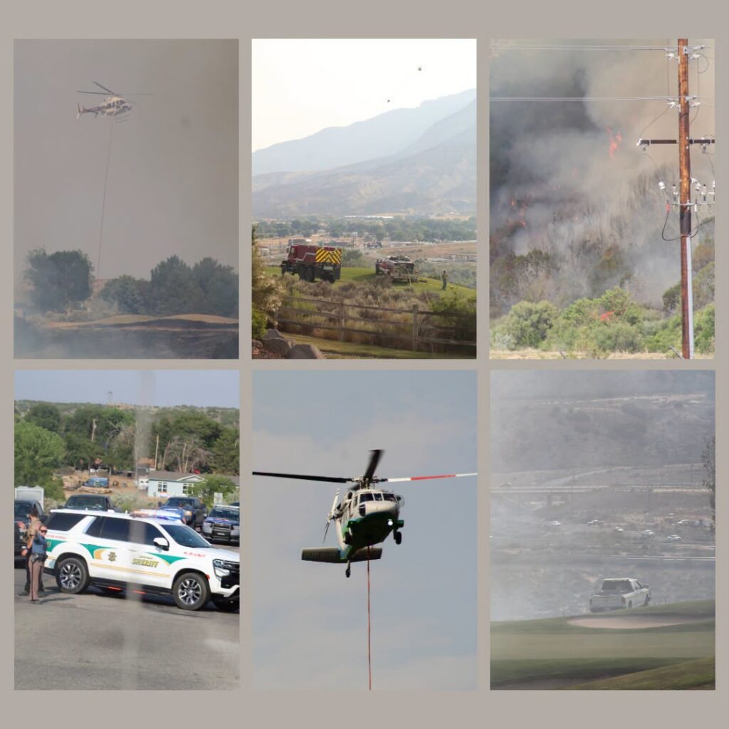 Battlement Mesa Trail Fire July 5, 2026