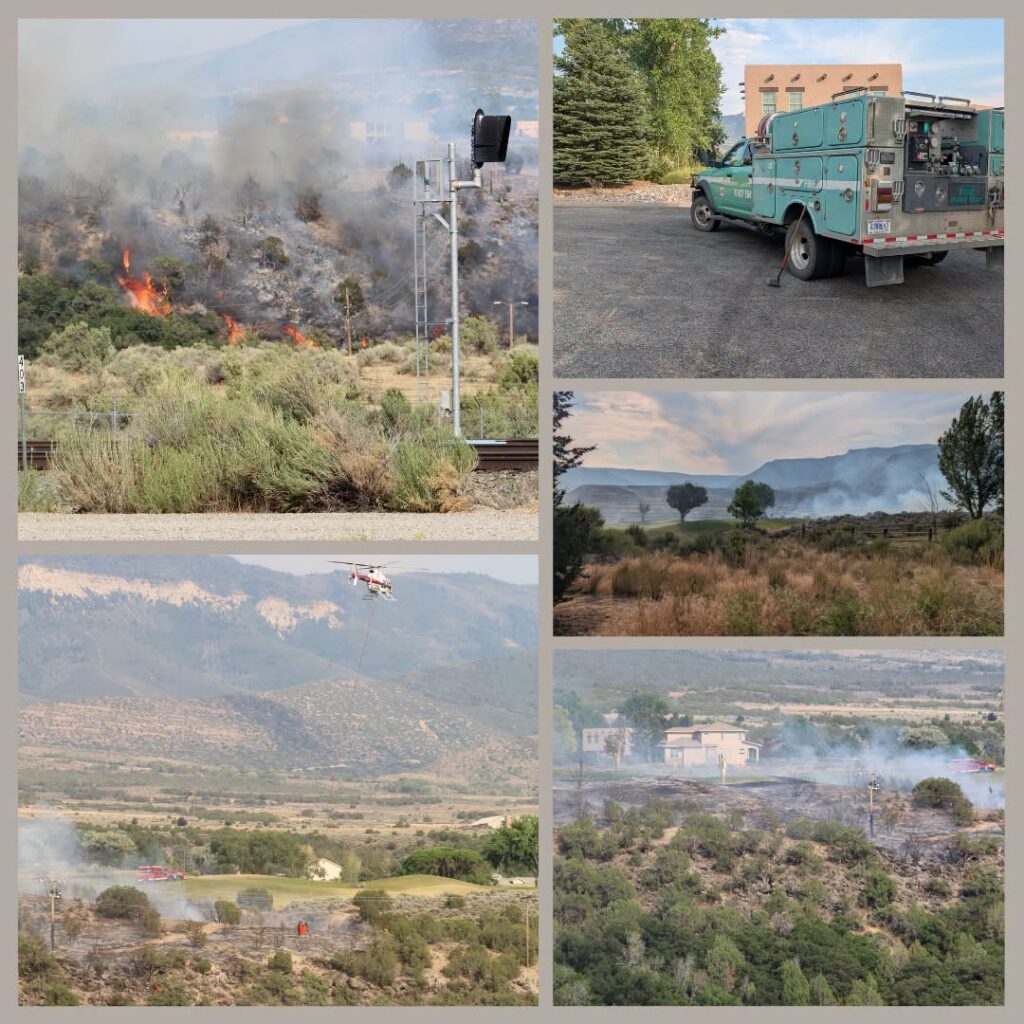 Battlement Mesa Trail Fire July 5, 2026