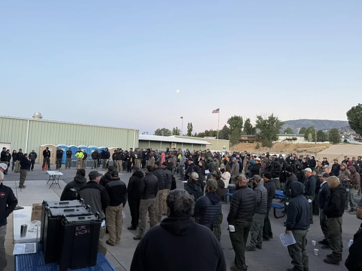 Lee Fire briefing