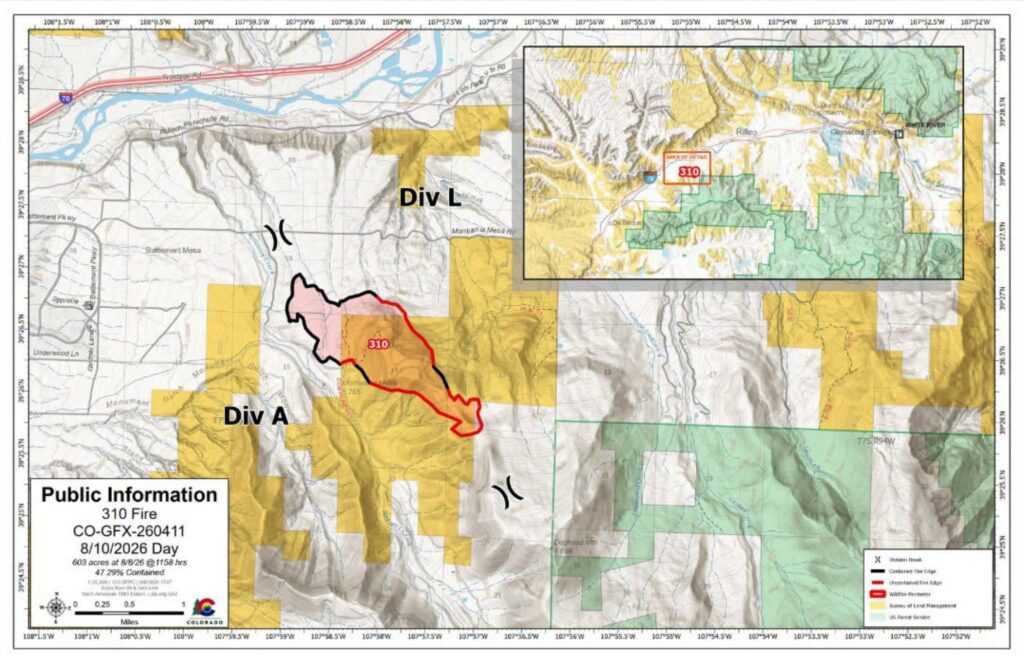 310 Fire incident map and suppression strategy divisions
