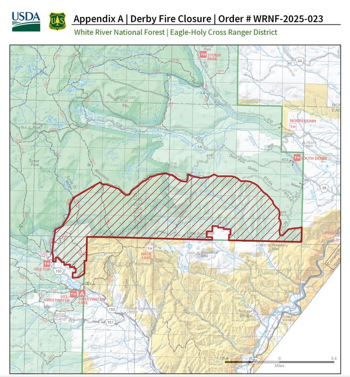 8-27-25 White River National Forest map