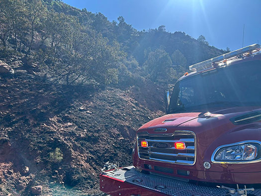 Paradise Fire morning update photo