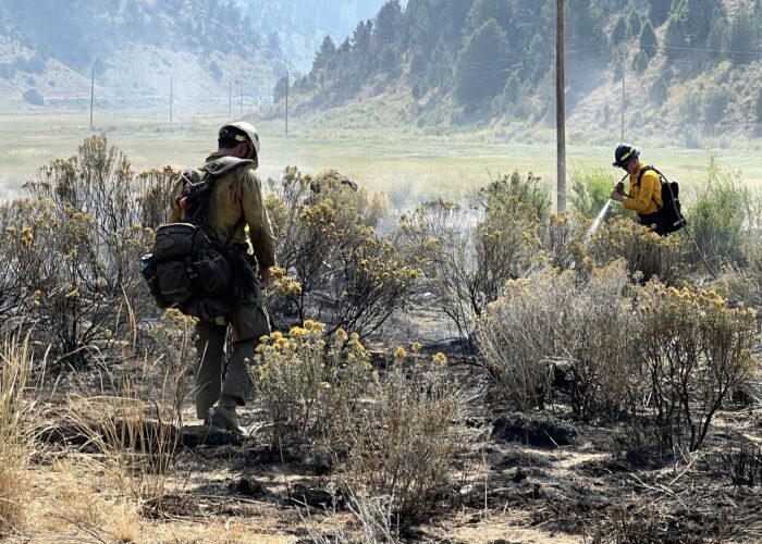 Lolo Interagency Hotshot Crew on the Lee Fire