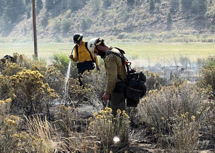 Lolo Interagency Hotshot Crew on the Lee Fire