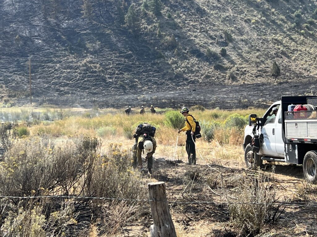 Lolo Interagency Hotshot Crew on the Lee Fire