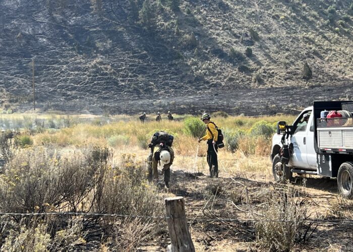 Lolo Interagency Hotshot Crew on the Lee Fire