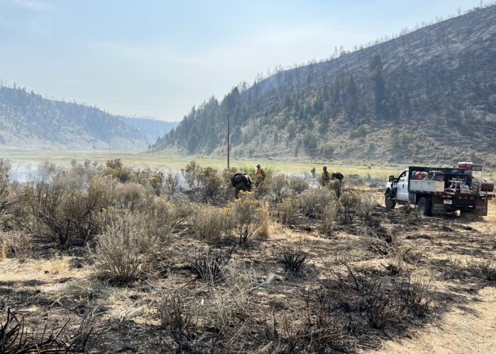 Lolo Interagency Hotshot Crew on the Lee Fire