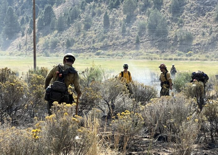 Lolo Interagency Hotshot Crew on the Lee Fire