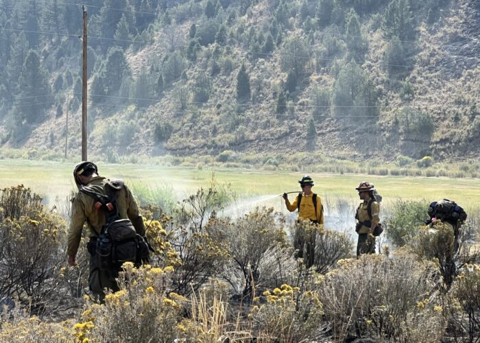 Lolo Interagency Hotshot Crew on the Lee Fire